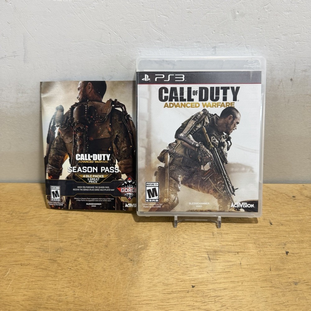 Call of Duty Advanced Warfare (Sony PlayStation 3, PS3, 2014) Complete Tested